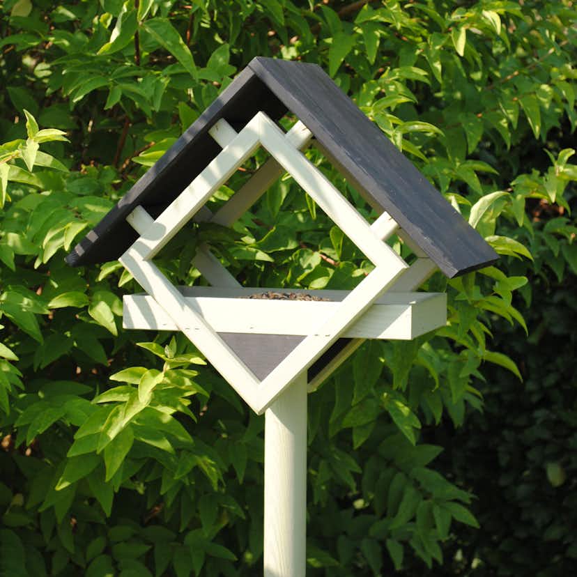 Fågelmatare Hortus Furu Svart Med Stativ