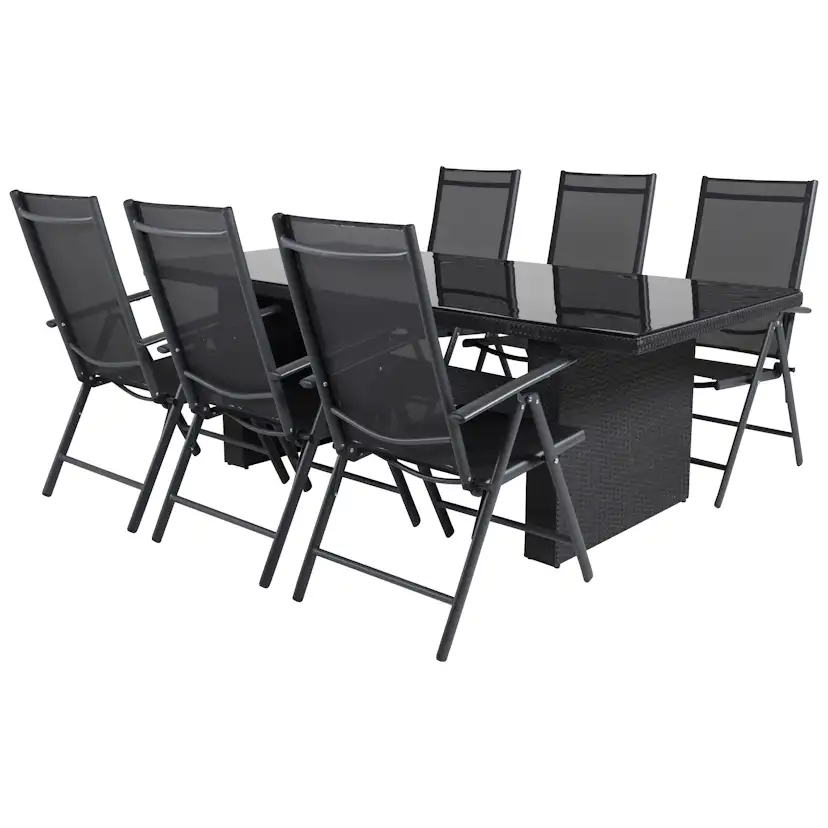 Matgrupp Venture Home Pishi 200 med 6 Bront Stolar