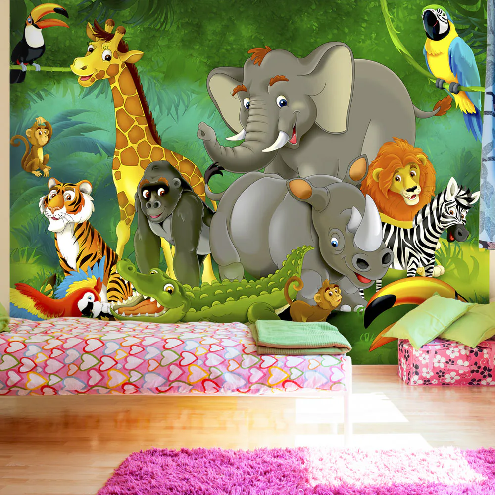Fototapet Arkiio Colourful Safari