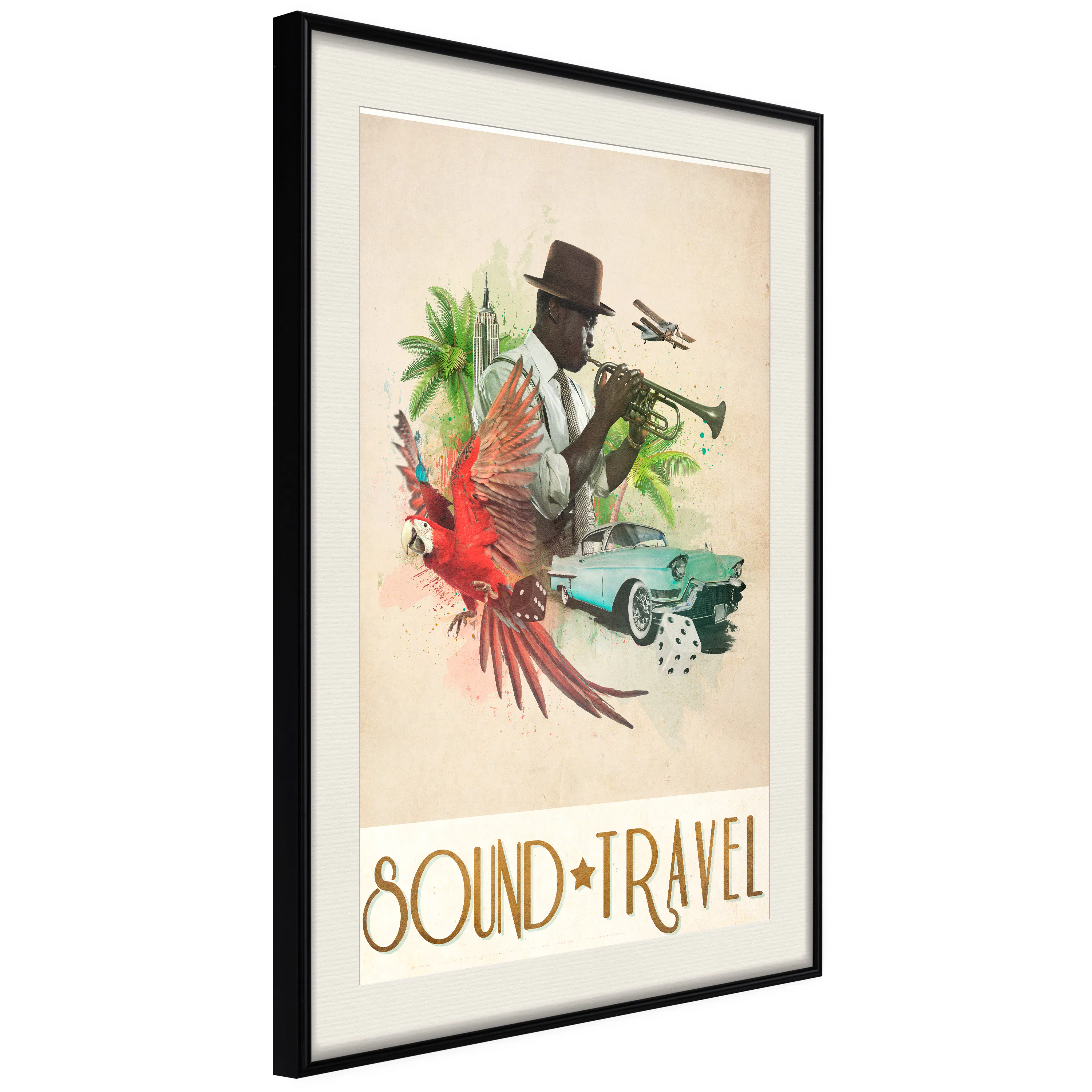Poster Artgeist Affisch Sound Travel