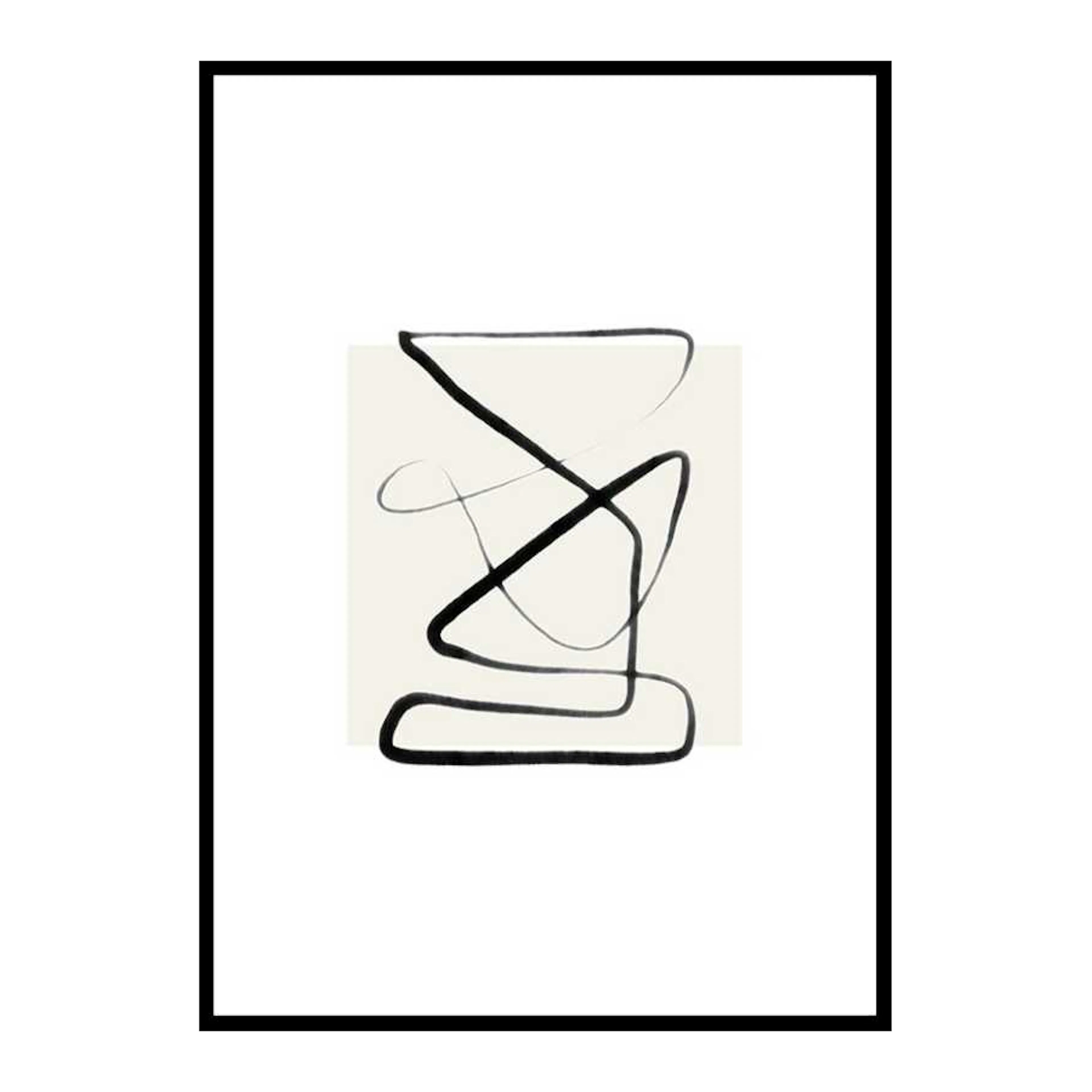 Poster Gallerix Abstract Brushed No4