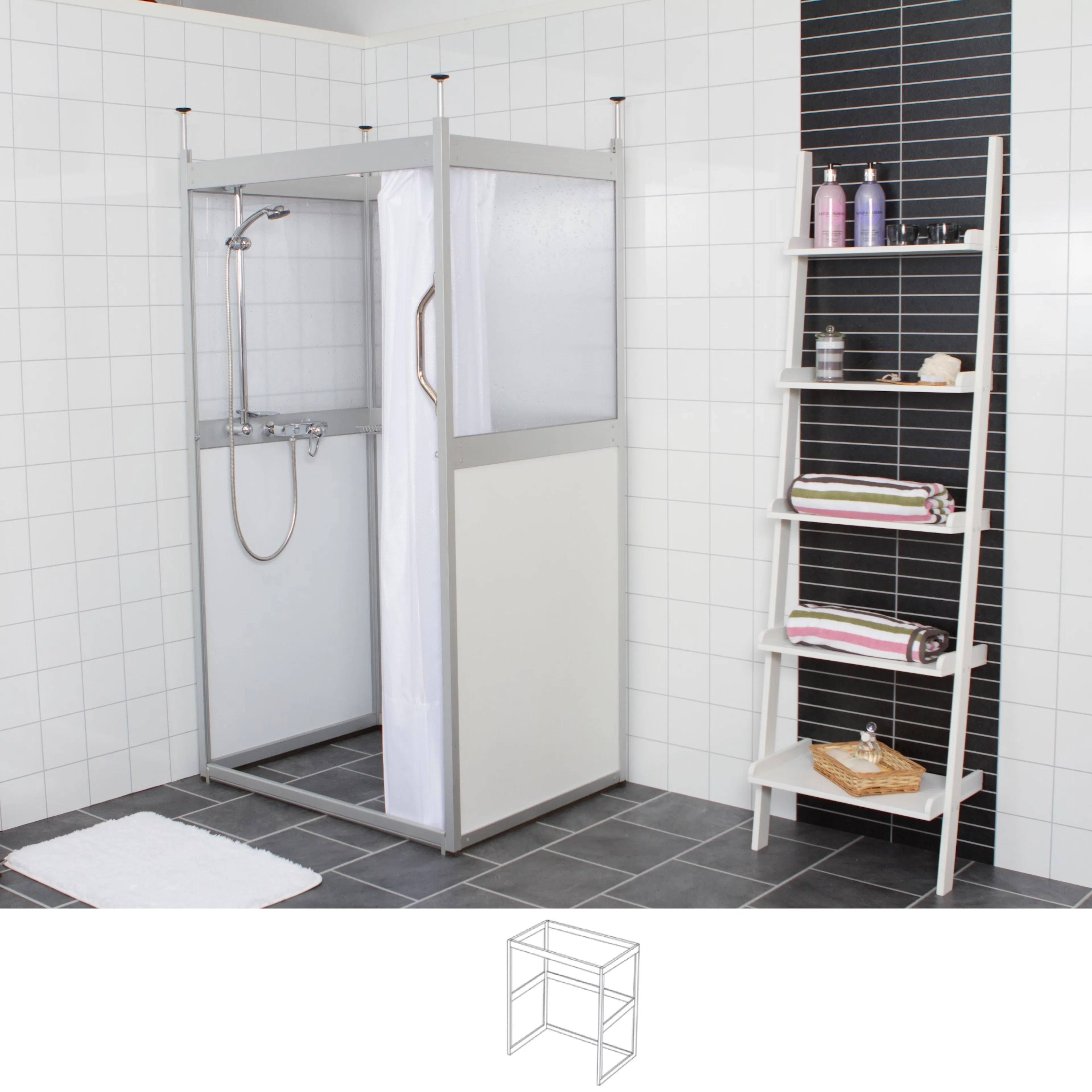 Duschhörn Västia 3V