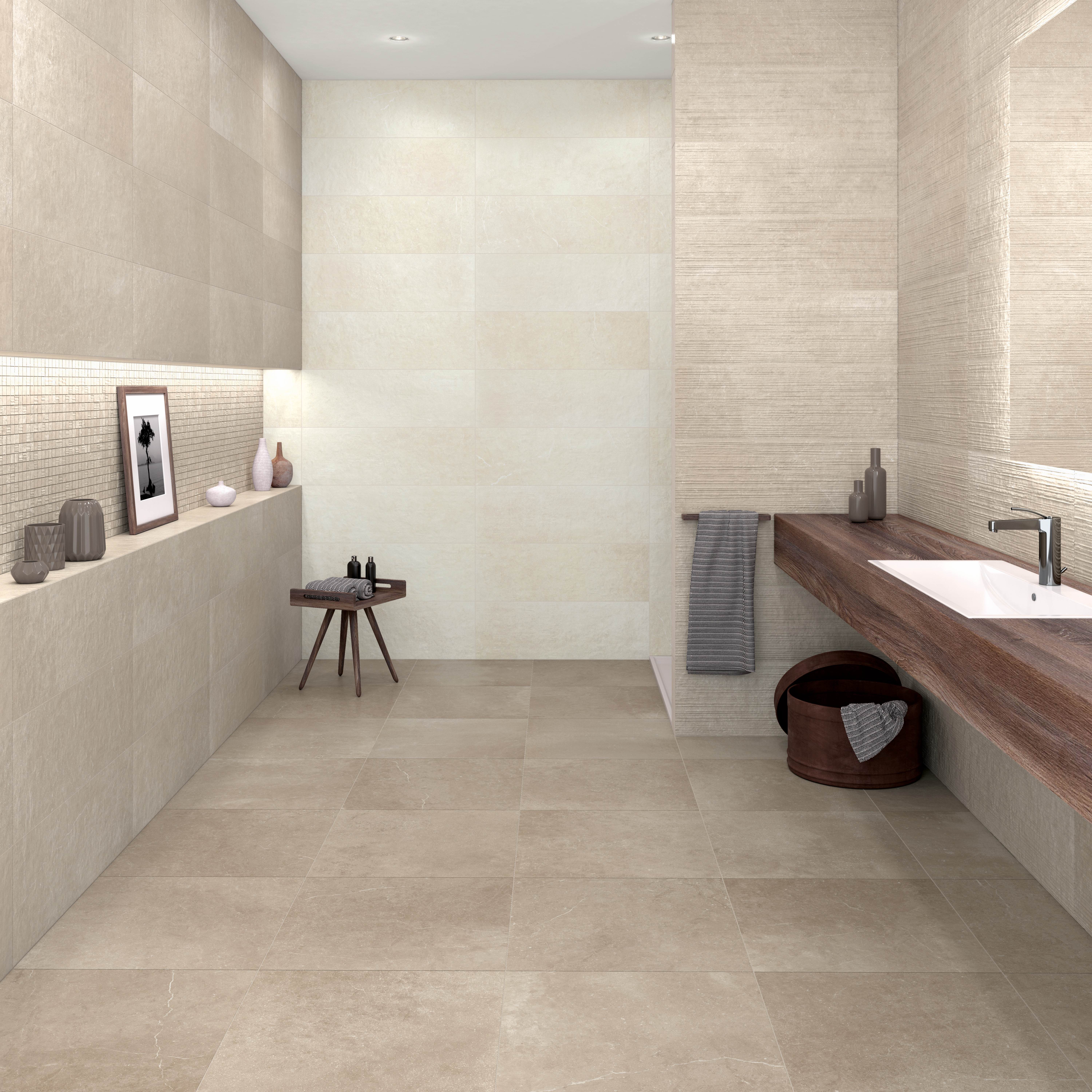 Klinker Konradssons Piazen Clay Beige 60x60 cm