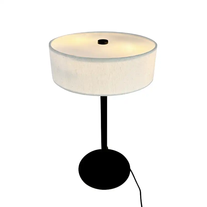 Bordslampa Dyberg Larsen Calix med Tygskärm