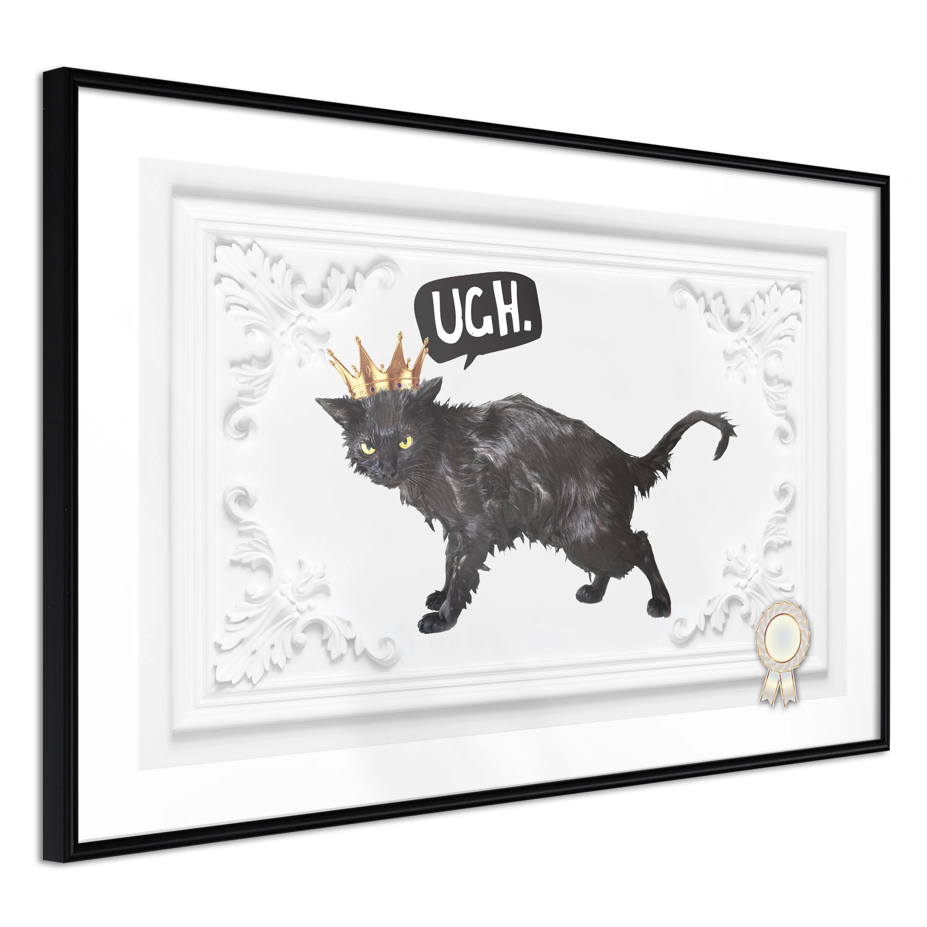 Poster Artgeist Affisch Cat in Crown