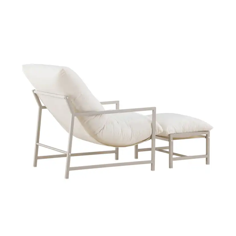 Corso Lounge Chair - Beige / Beige Beige