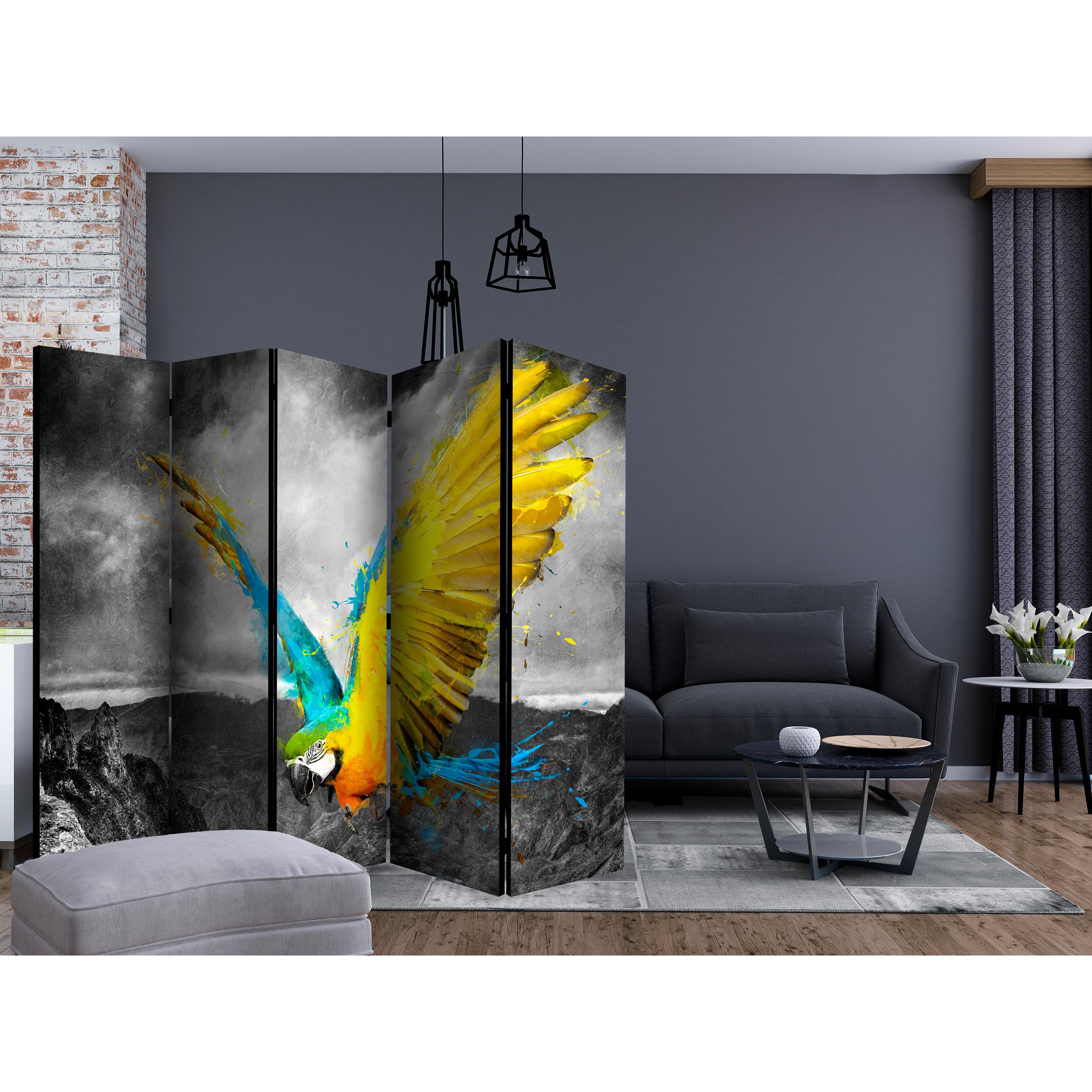 Rumsavdelare Arkiio Exotic Parrot II 225x172 cm