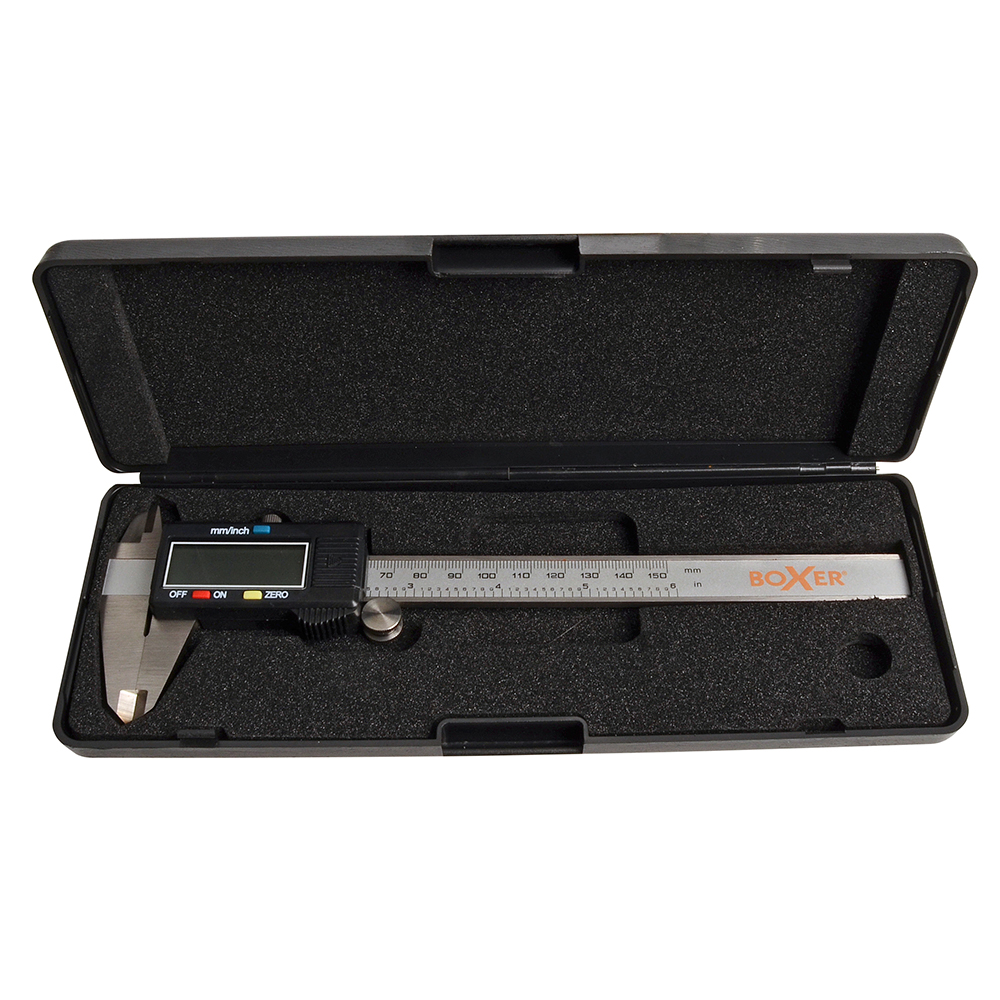 Digitalt Skjutmått Boxer 150 mm Rostfritt stål