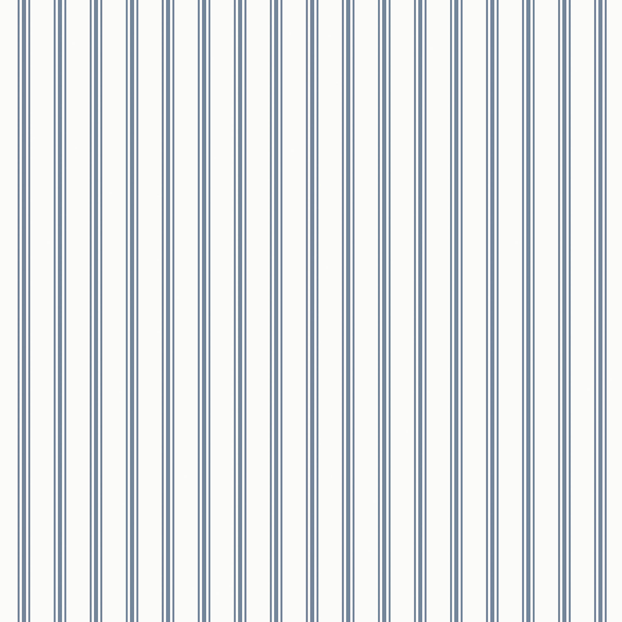 Tapet Laura Ashley Farnworth Stripe Smoke Blå 122752
