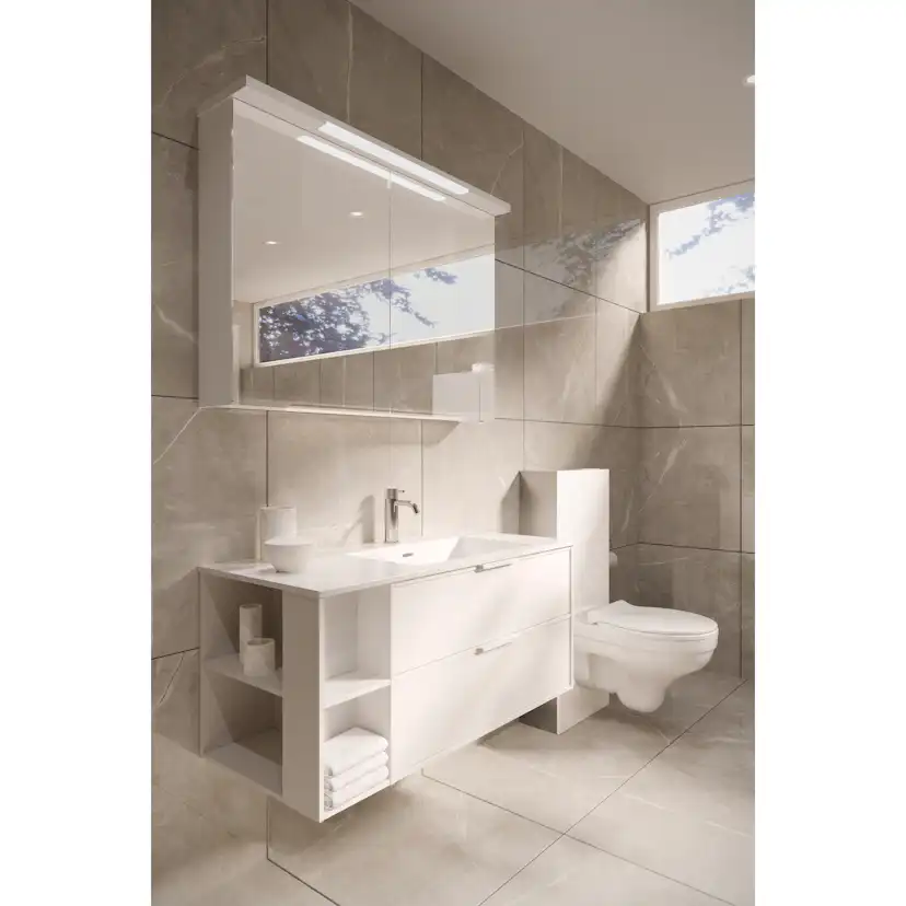 WC-Fixtur Svedbergs Glasbox 120 mm