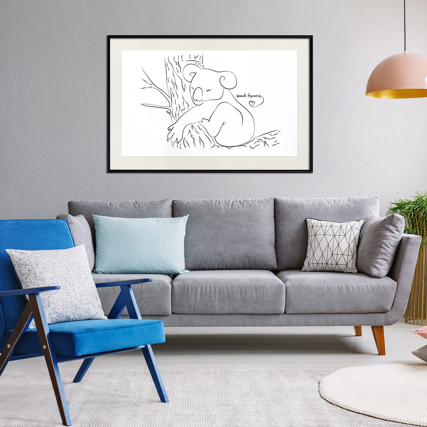 Poster Artgeist Affisch Sleepy Koala