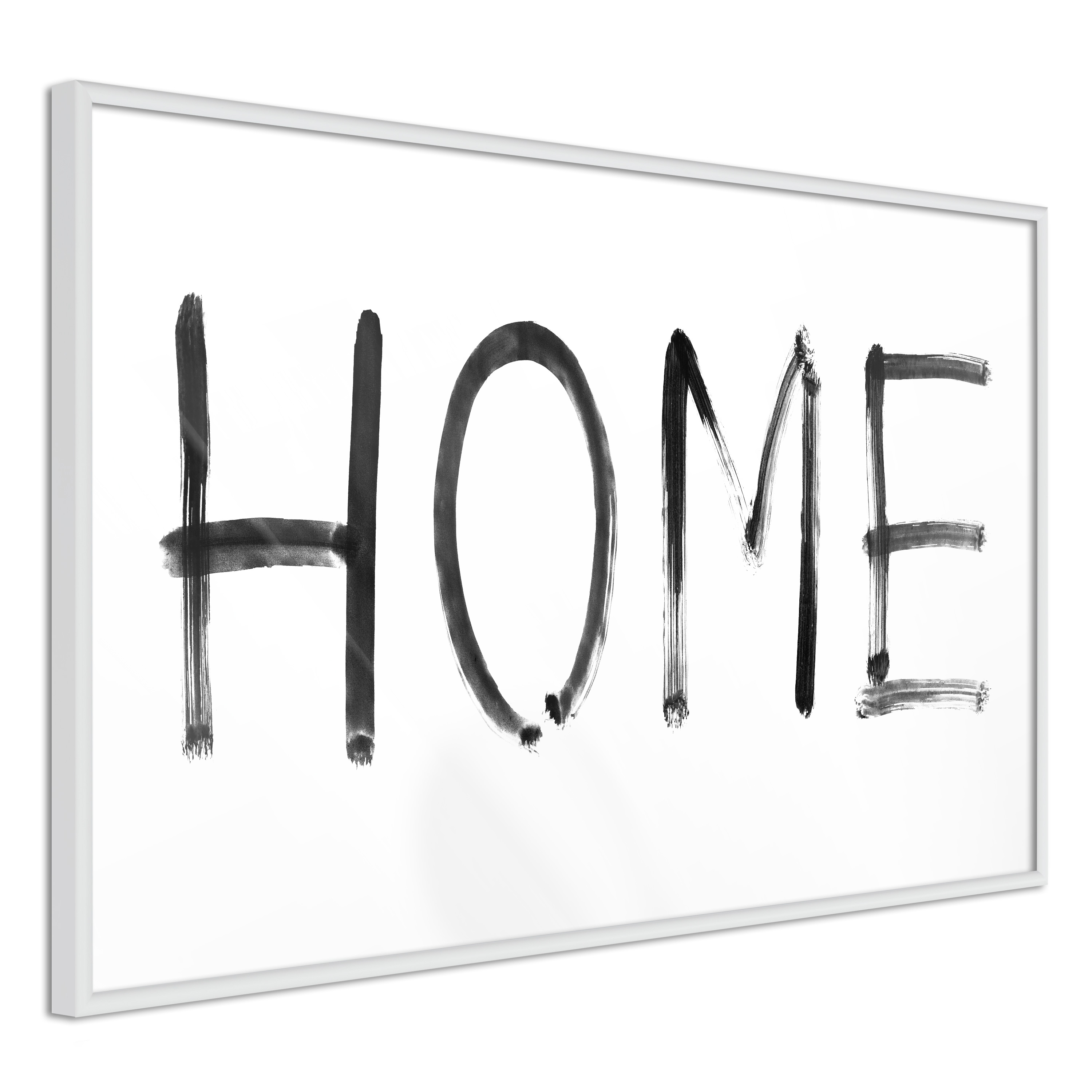 Poster Artgeist Affisch Black Home