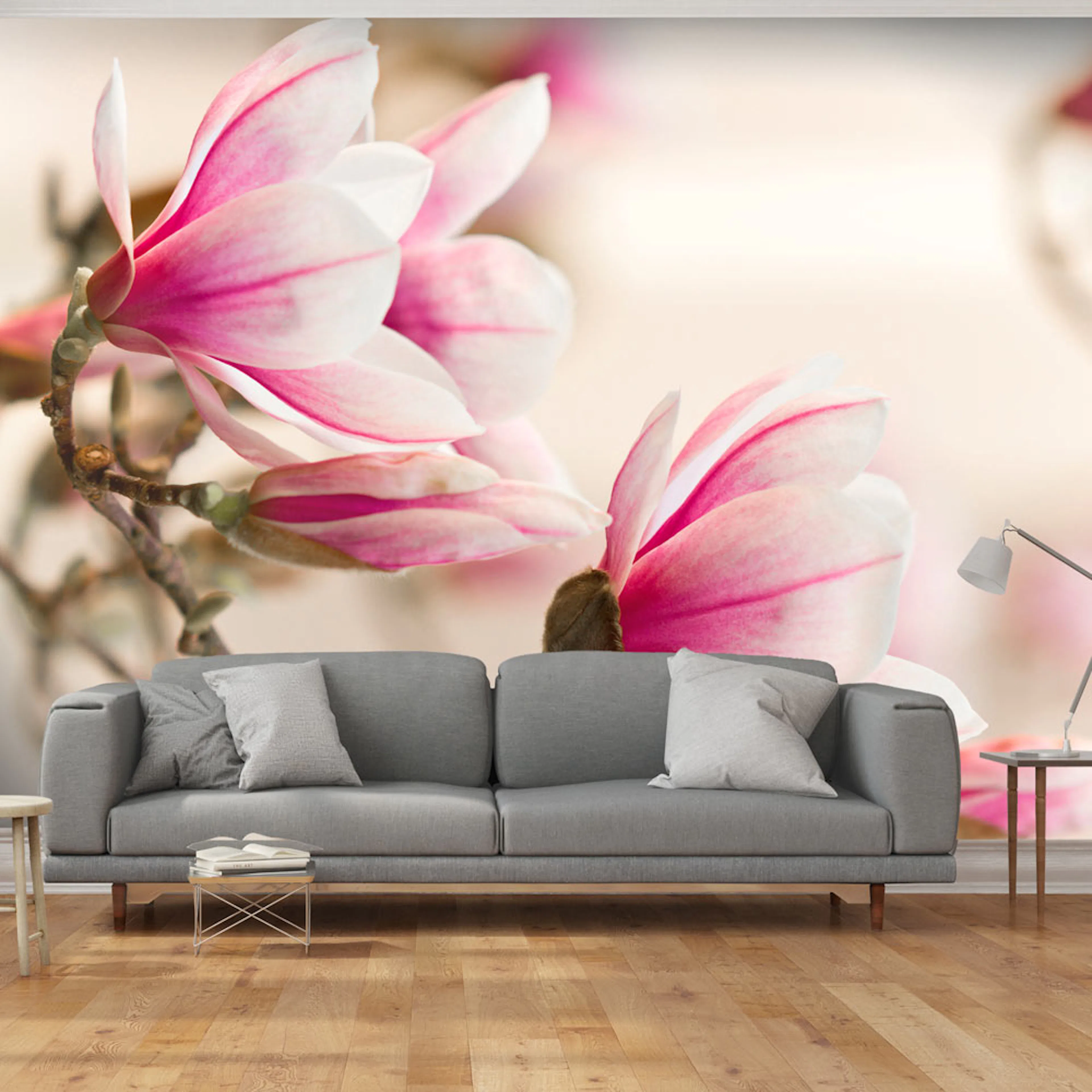 Fototapet Arkiio Branch Of Magnolia Tree