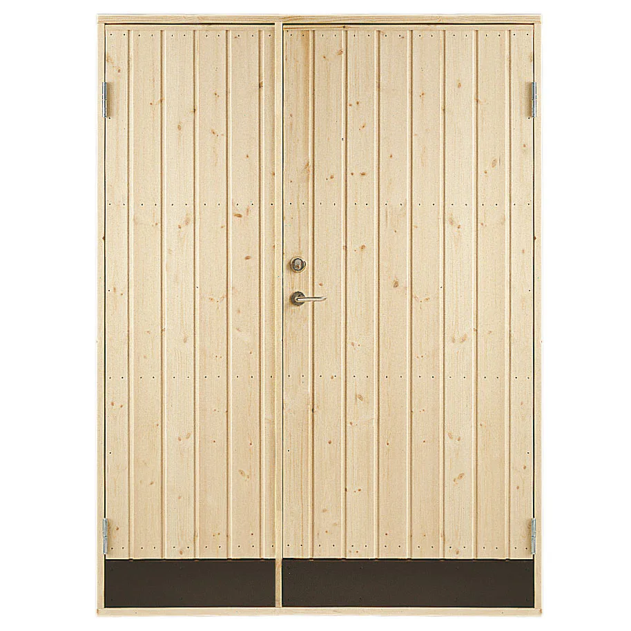 Dubbeldörr Vibostugan 10°