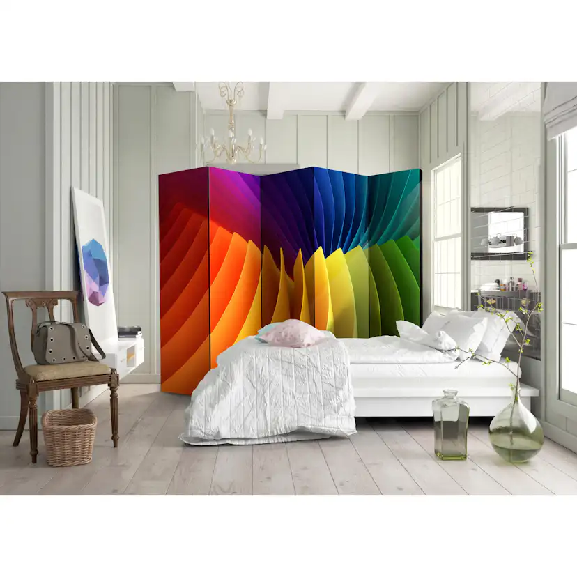 Rumsavdelare Arkiio Rainbow Wave II 225x172 cm