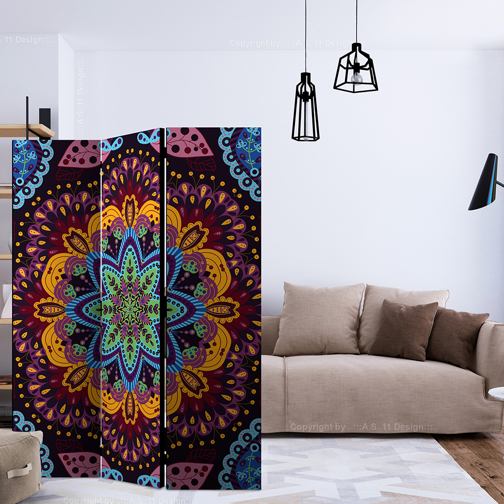 Rumsavdelare Arkiio Colourful Kaleidoscope 135x172 cm