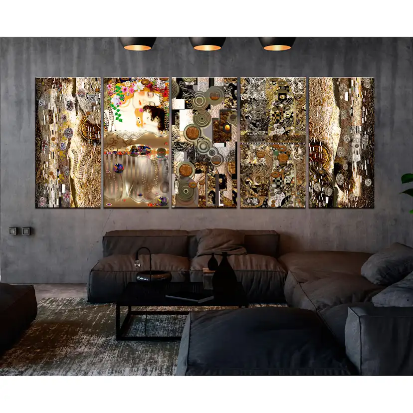 Tavla Arkiio Mom With Child 5 delar