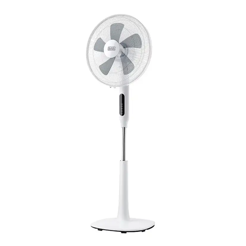 Golvfläkt Black+Decker 5 Blad Vit