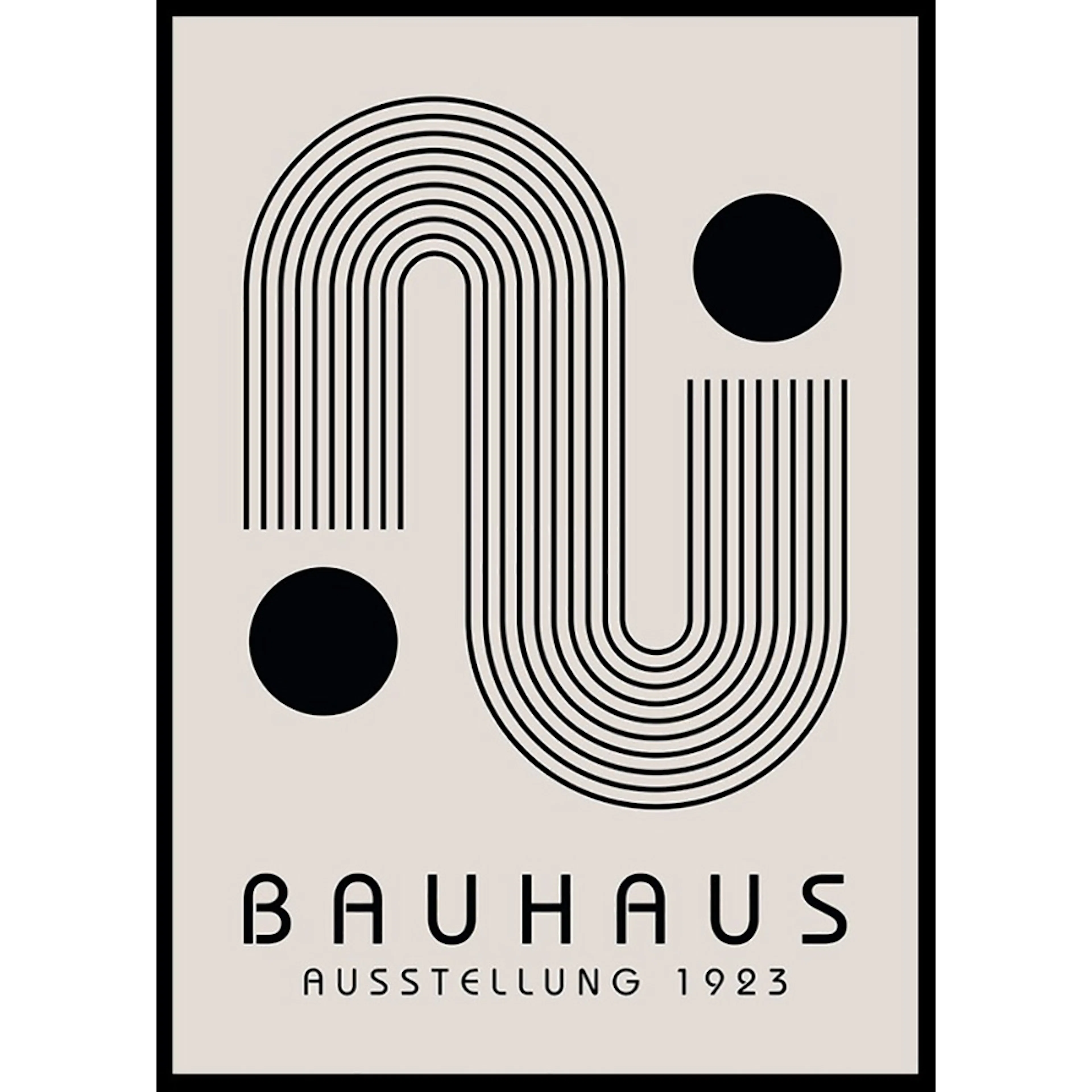 Poster Gallerix Bauhaus Art No23