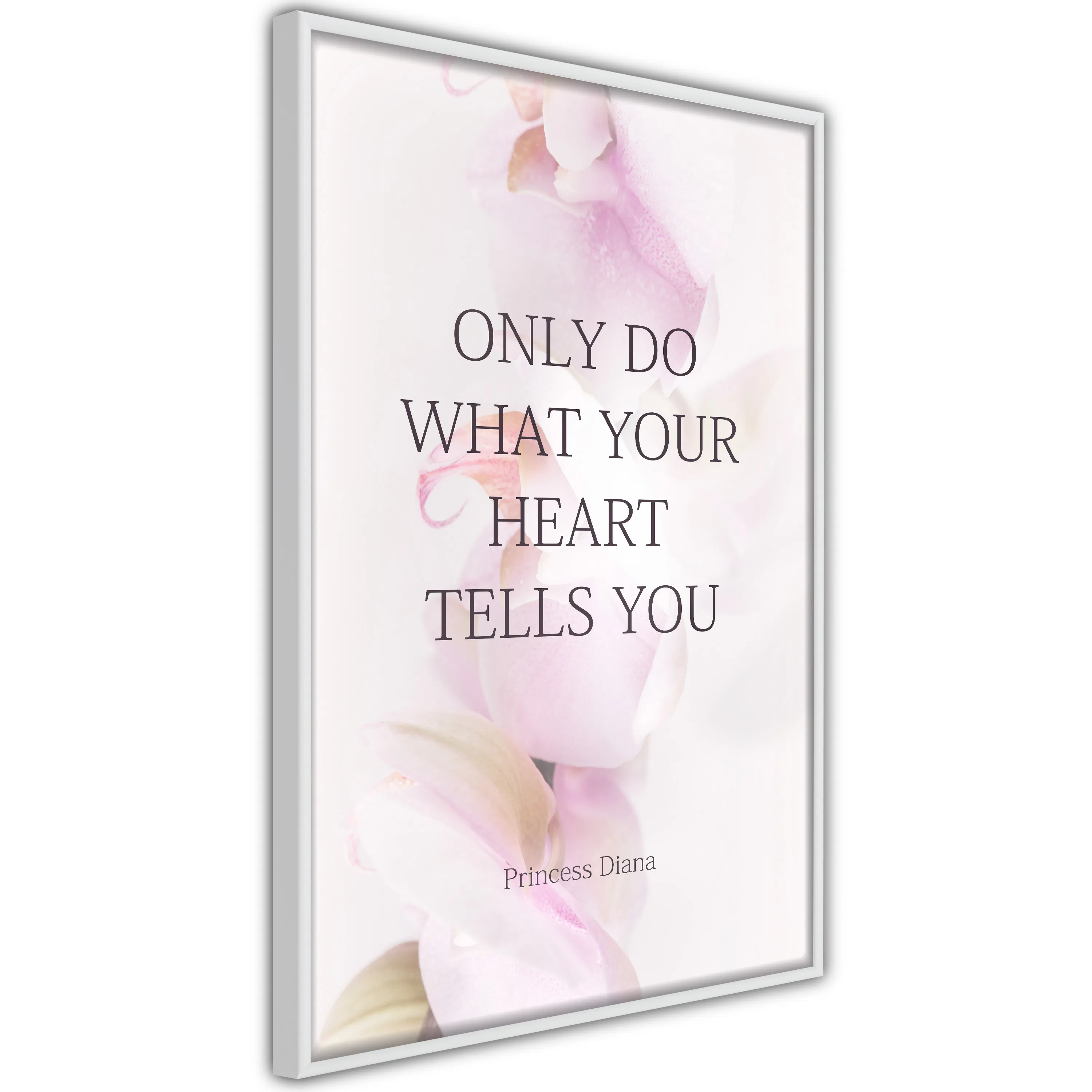 Poster Artgeist Affisch Do What Your Heart Tells