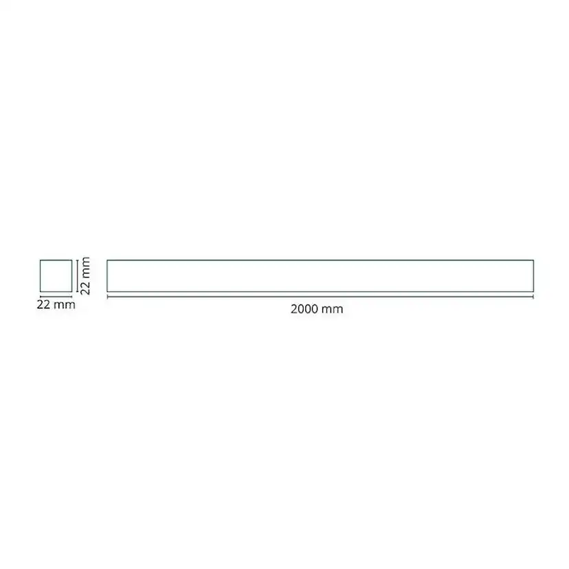 Skena SG ARMATUREN Zip 230V 2M M-V