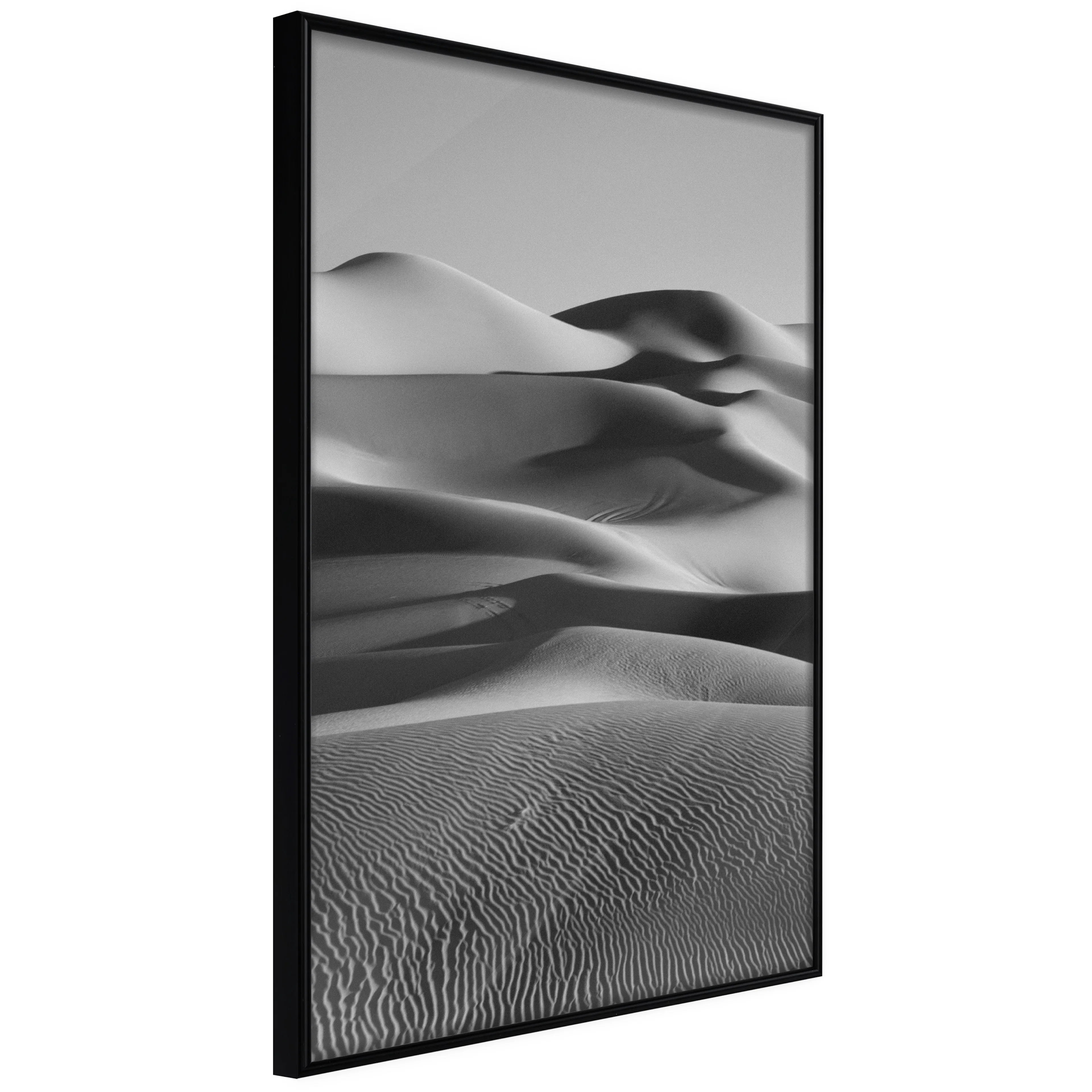 Affisch - Desert Dunes [Poster] 40x60 Svart ram, 40x60 cm