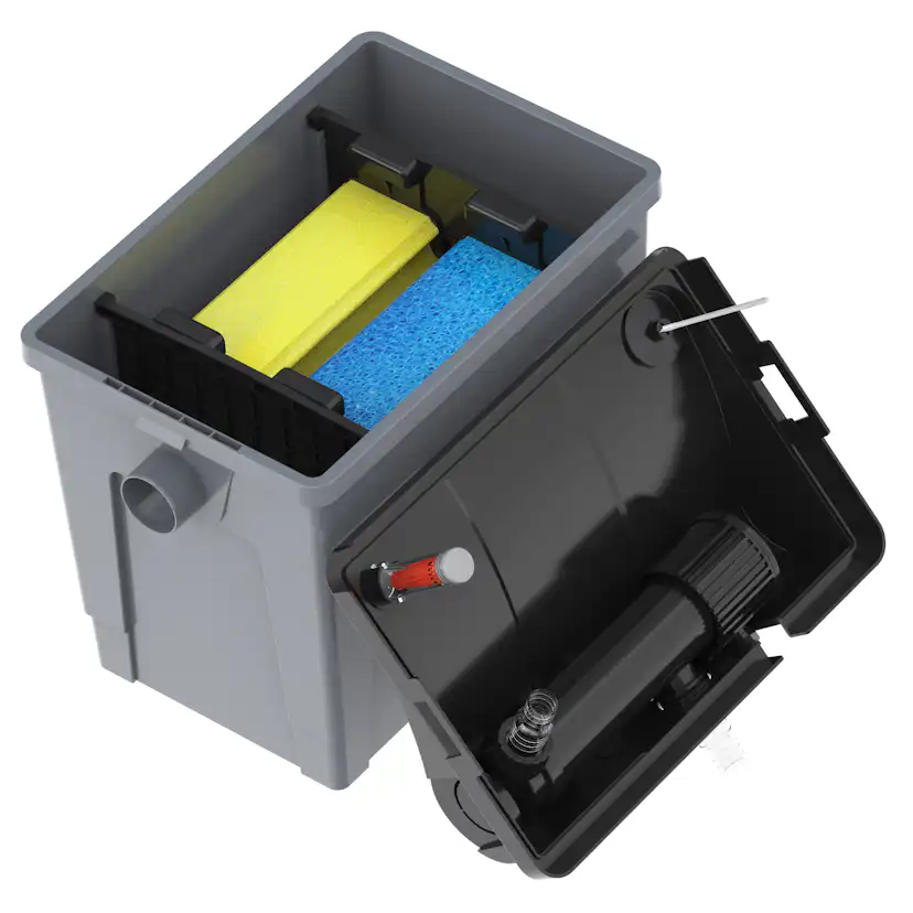 Gravitationsfilter Heissner Set 10 000 med Pump