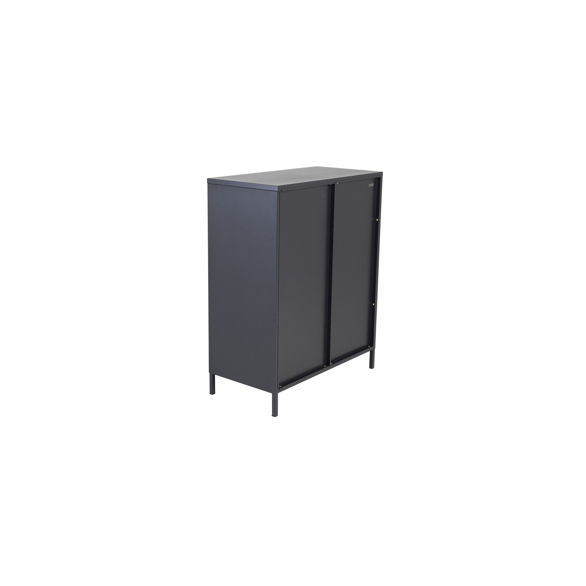 Bakal - Low cabinet - Black Svart