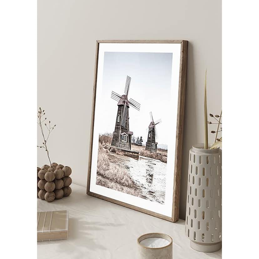 Poster Gallerix Old Wind Mills