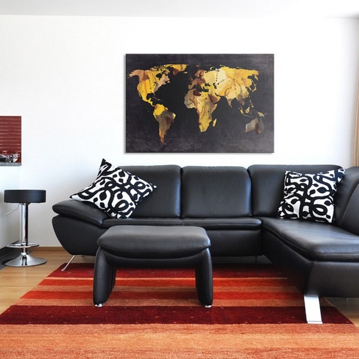 Tavla Arkiio Om Världen Var En Öken