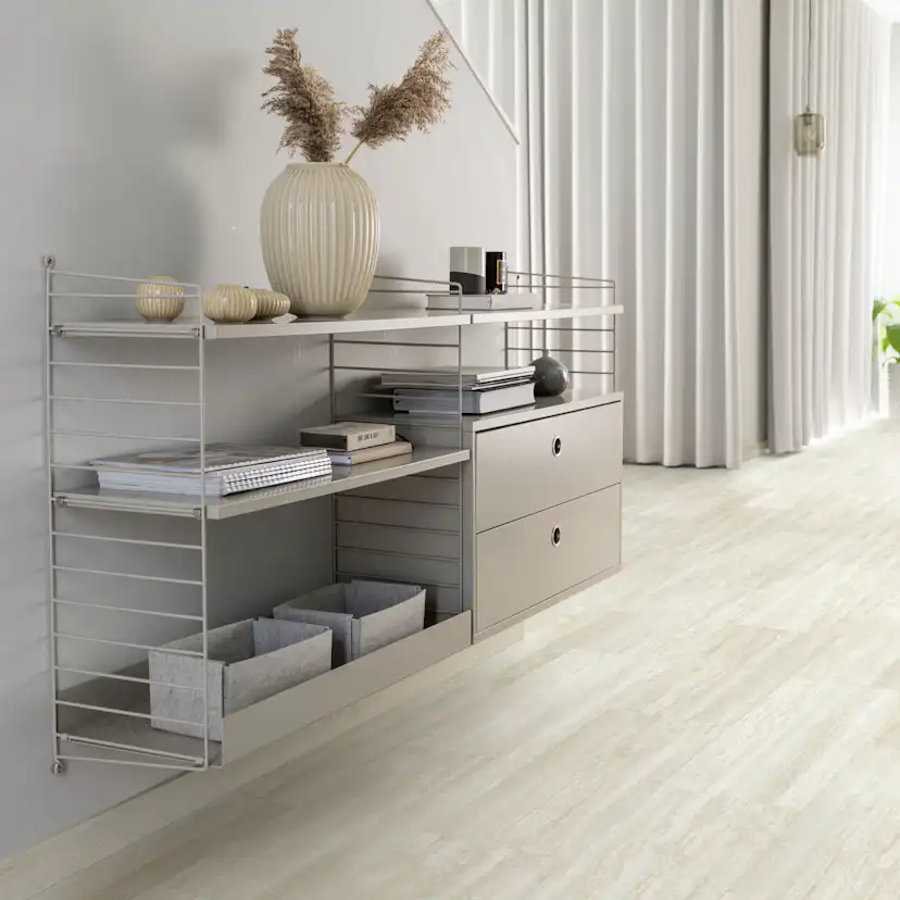 Vinylgolv Pergo Isefjord Pad Pro Ivory Travertine