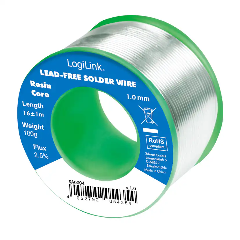 Lödtenn LogiLink Blyfritt 1mm 100g