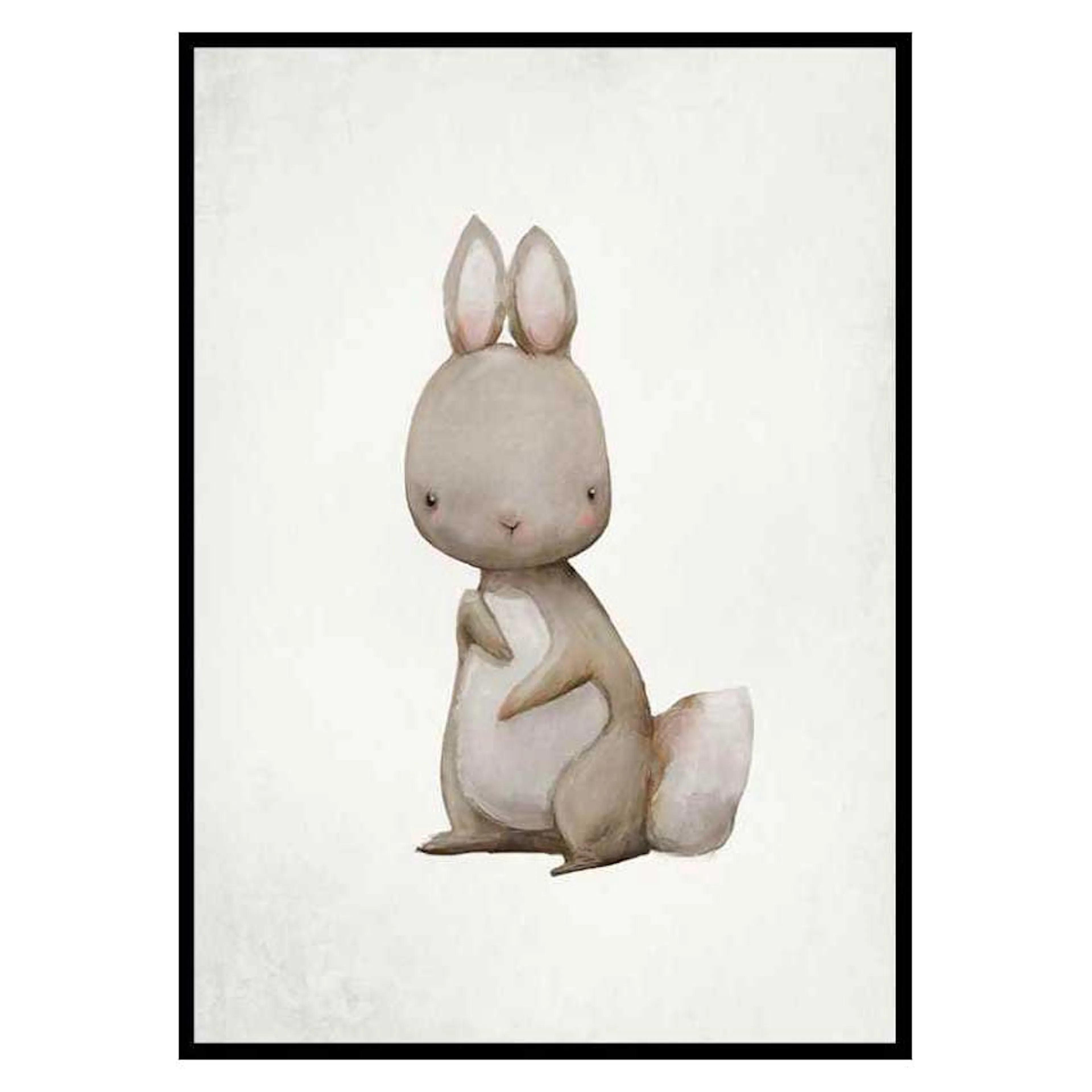 Poster Gallerix Watercolor Hare