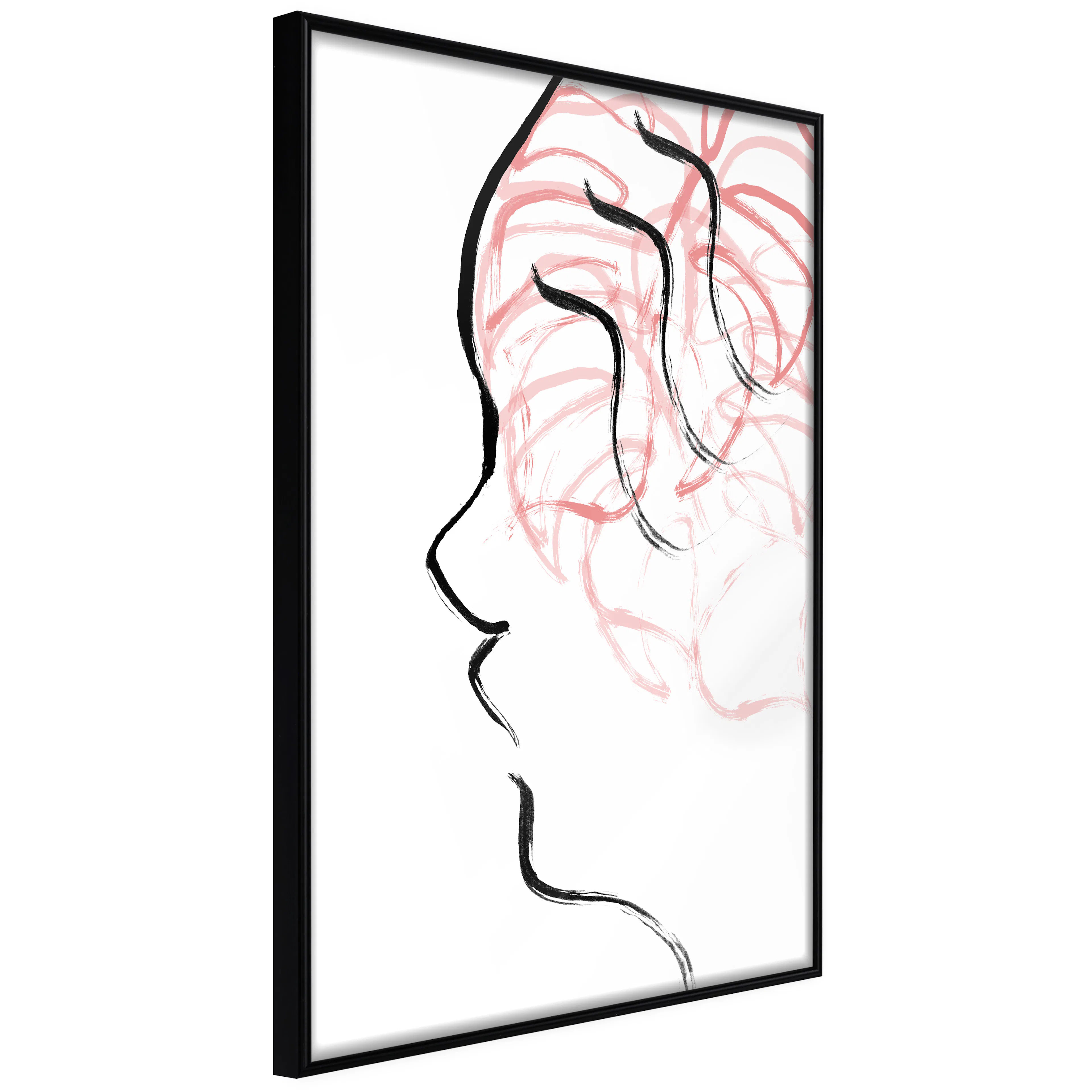Affisch - Sick Imagination [Poster] 40x60 Svart ram, 40x60 cm