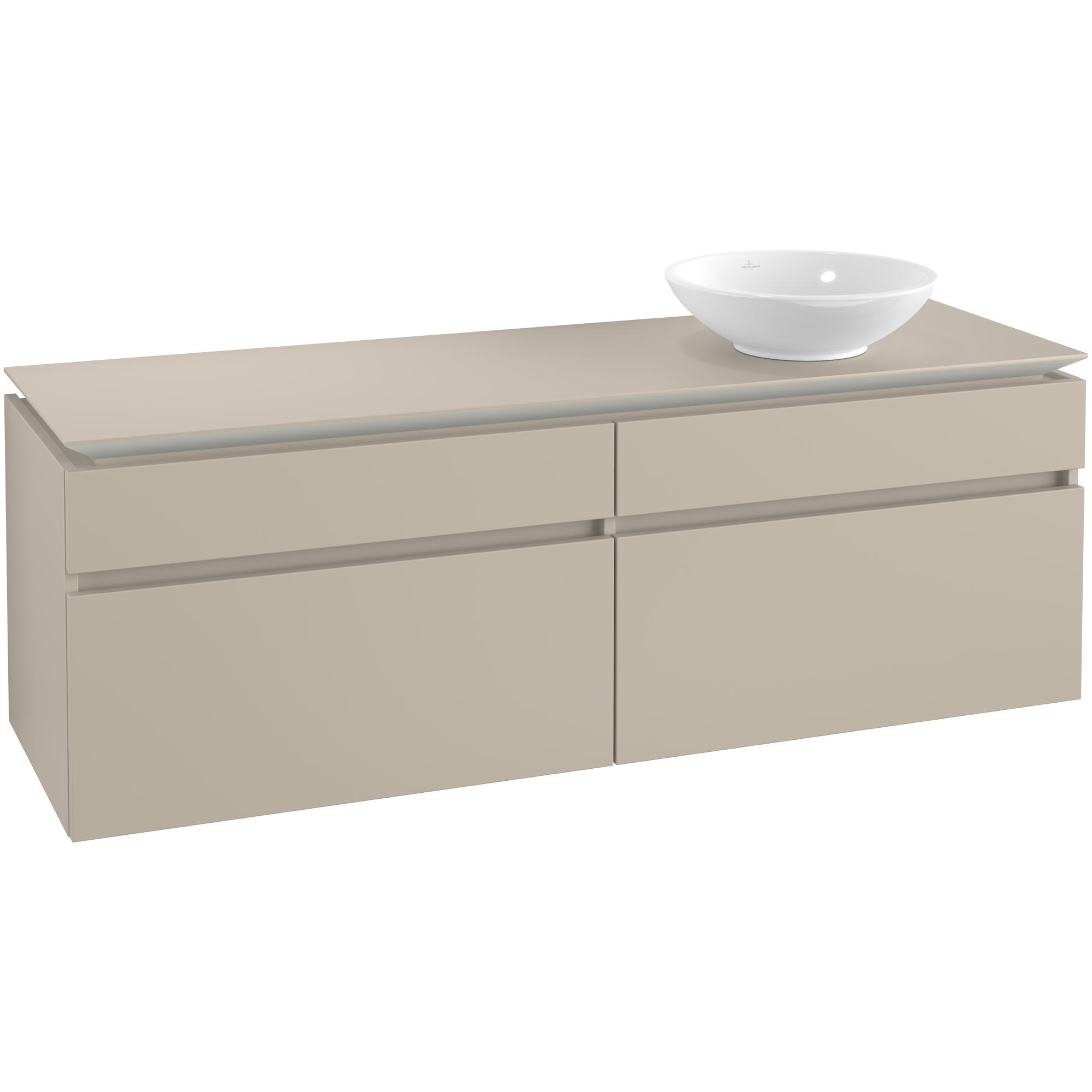 Tvättställsskåp Villeroy & Boch Legato 1600 med 4 Lådor för Fristående Tvättställ