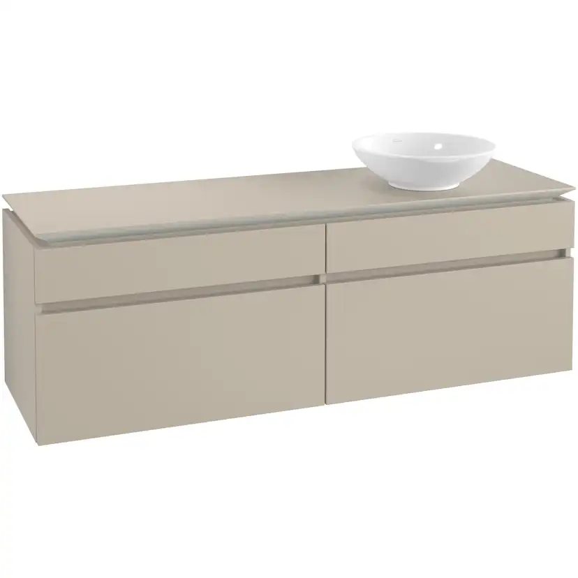 Tvättställsskåp Villeroy & Boch Legato 1600 med 4 Lådor för Fristående Tvättställ