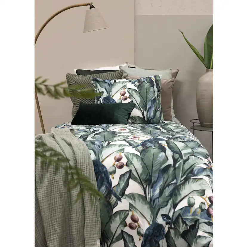 Påslakanset Borganäs of Sweden Djungel Leaves Enkelsäng
