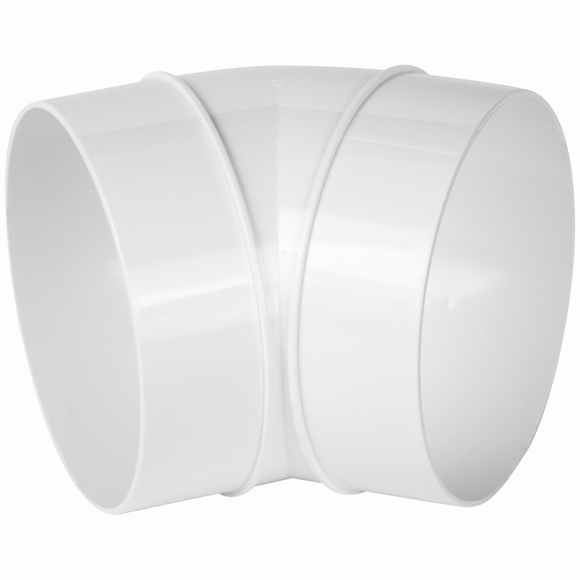 Böj Malmbergs 45° Ventilationskanal 100 mm