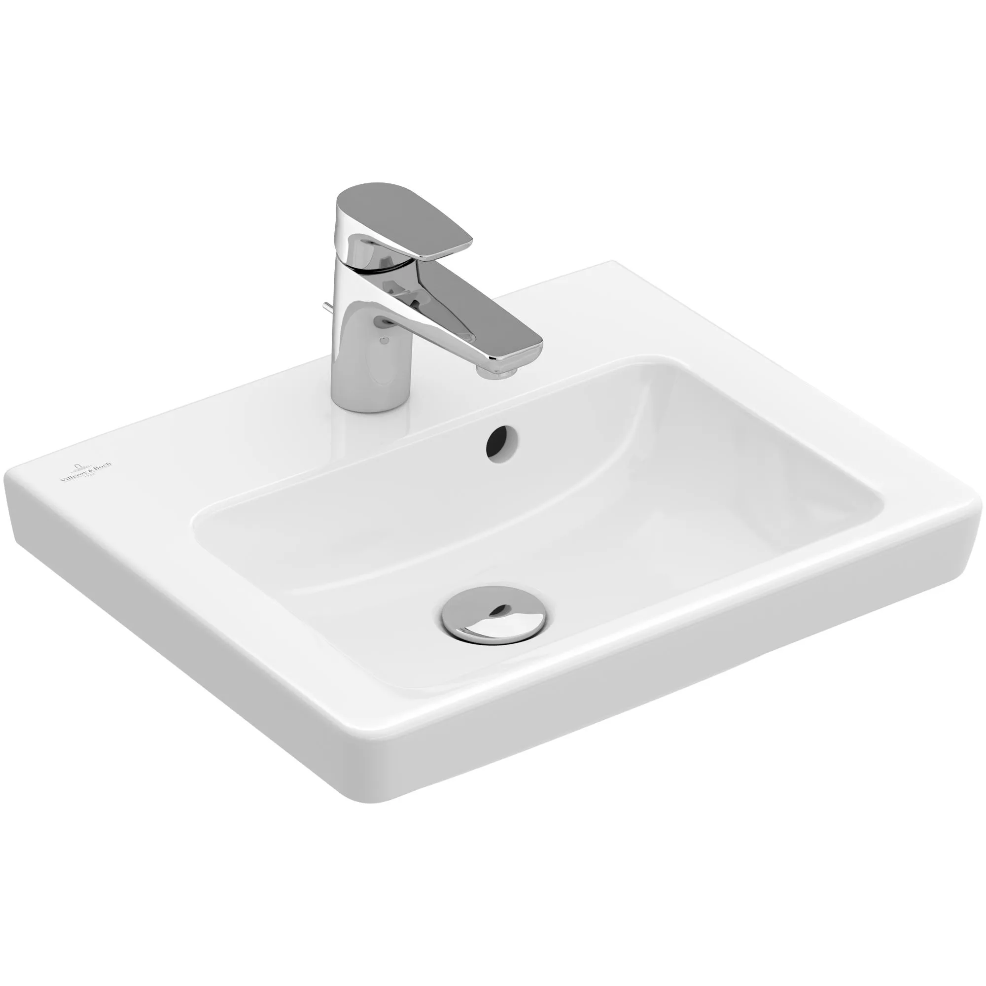 Tvättställ Villeroy & Boch Subway 2.0 Rektangulärt Med Bräddavlopp