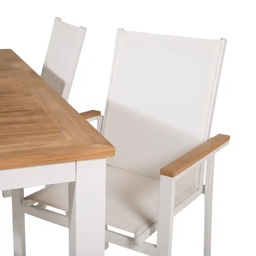 Matgrupp Venture Home Perla 152/210 med 4 Thea Matstolar