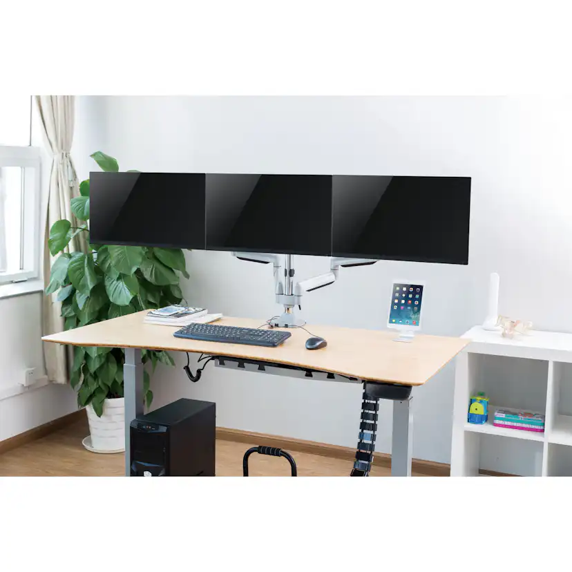 Monitorarm LogiLink Trippel 13-32 tum Gas