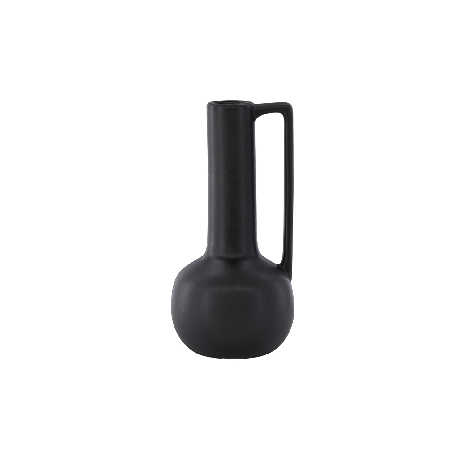 Allis Vase - Matte Black - 18*18*36 cm Svart