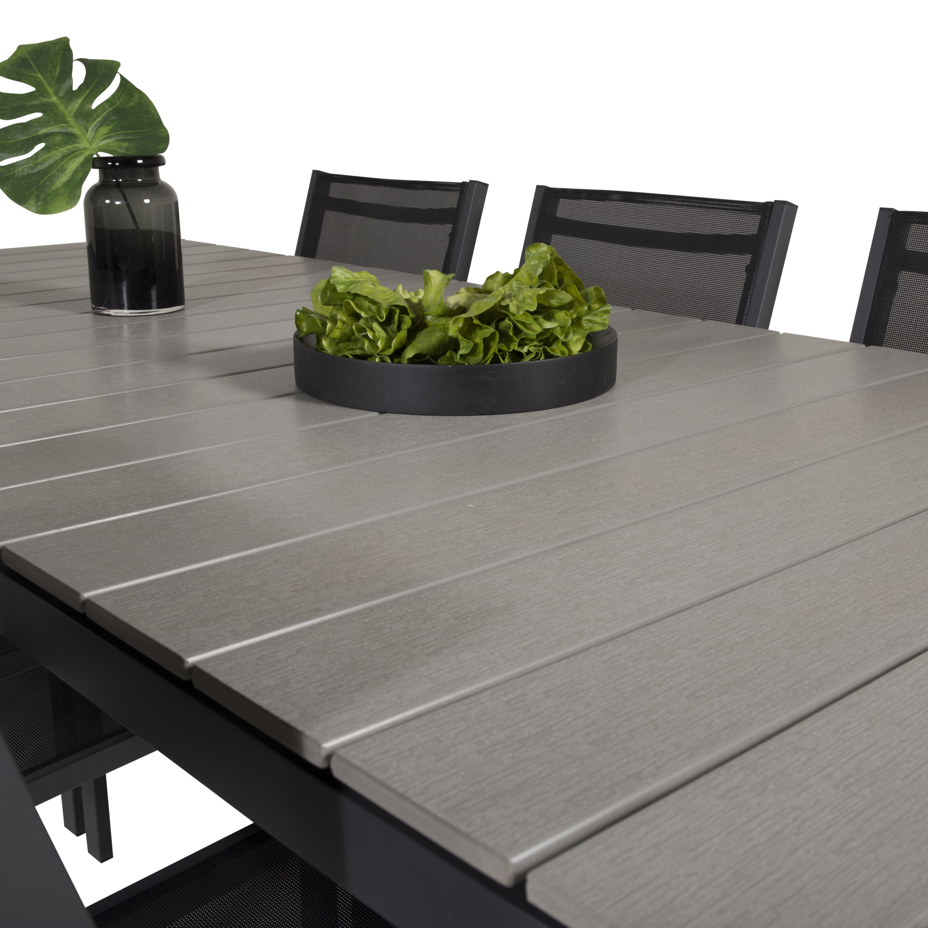 Matgrupp Venture Home Lova 224/324 med 6 Copacabana Karmstolar