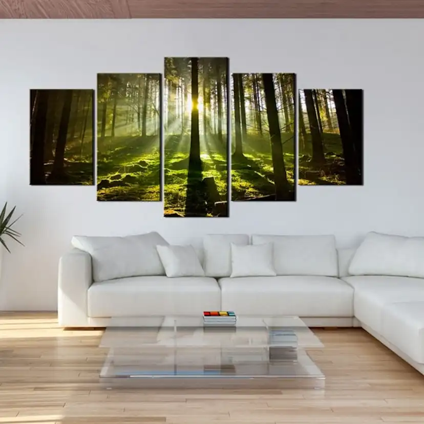 Tavla - Spring silence 100x50 100x50 cm