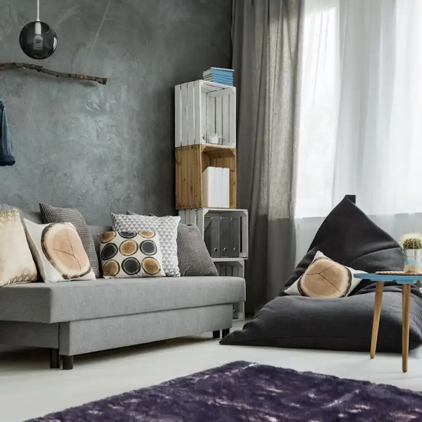 Sheploucy Matta Coein Vit/Lila 160x230 cm 160x230 cm, Vit/Lila