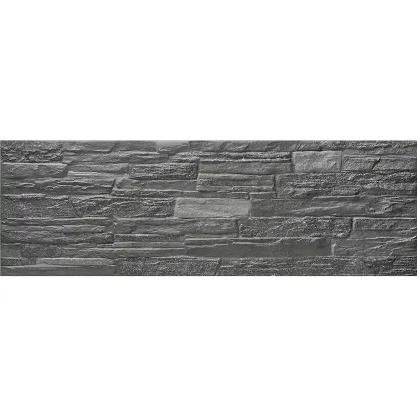 Kakel Tenfors Mubi Negro 20x50 cm