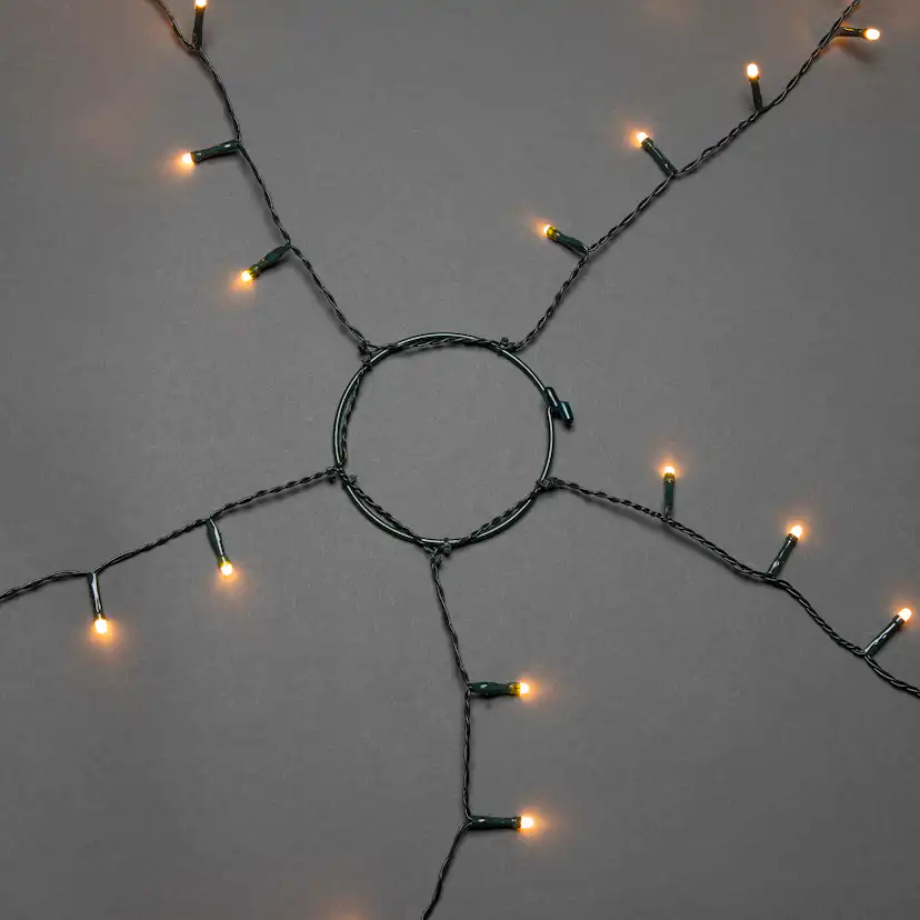 Julgransslinga Gnosjö Konstsmide LED med Ring