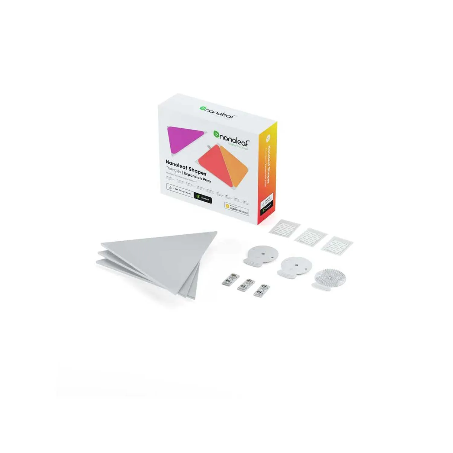 Belysningssystem Nanoleaf Shapes Triangels Expansionspaket 3-pack