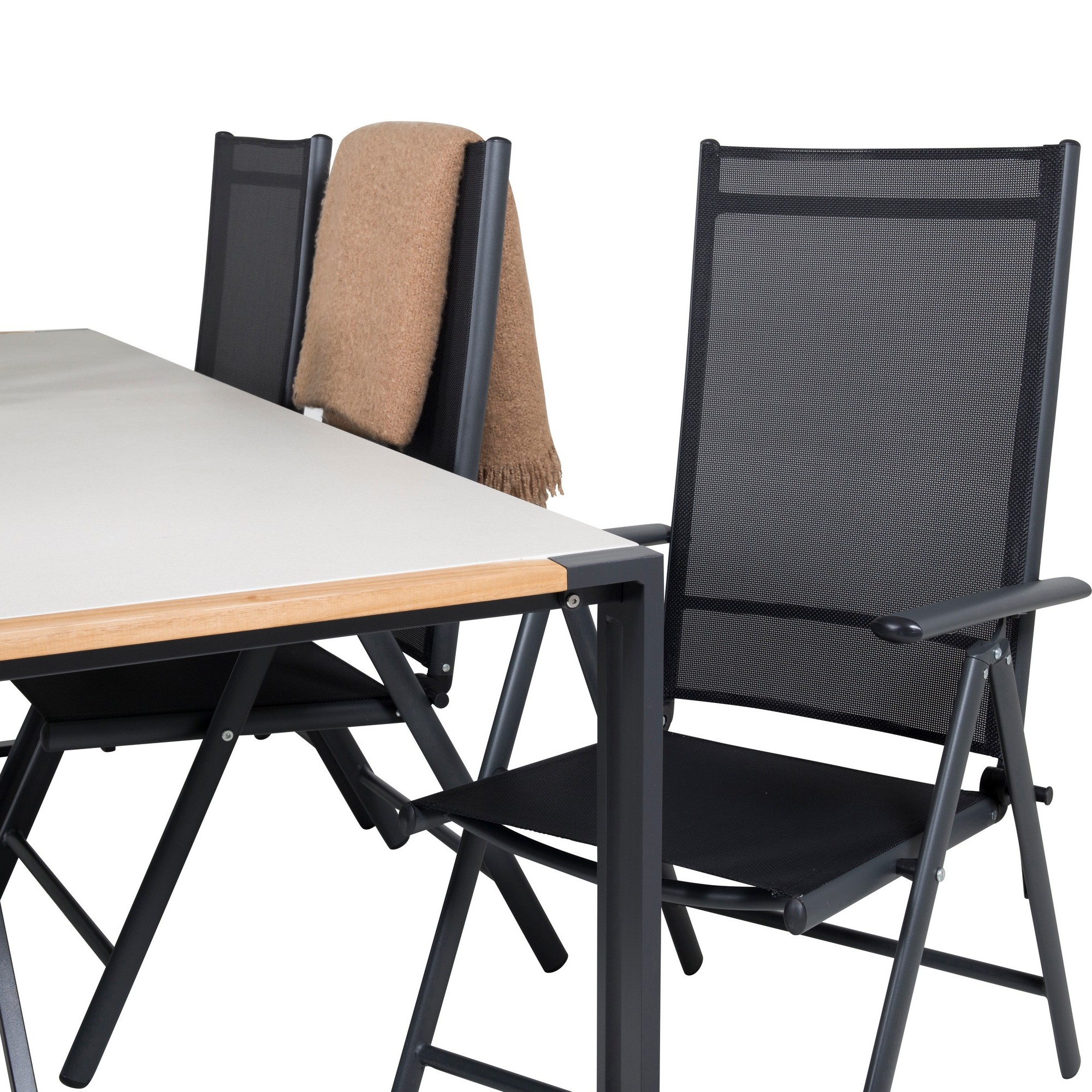 Matgrupp Venture Home Texas Matgrupp Utomhus 200cm med 6 Break Positionsstolar