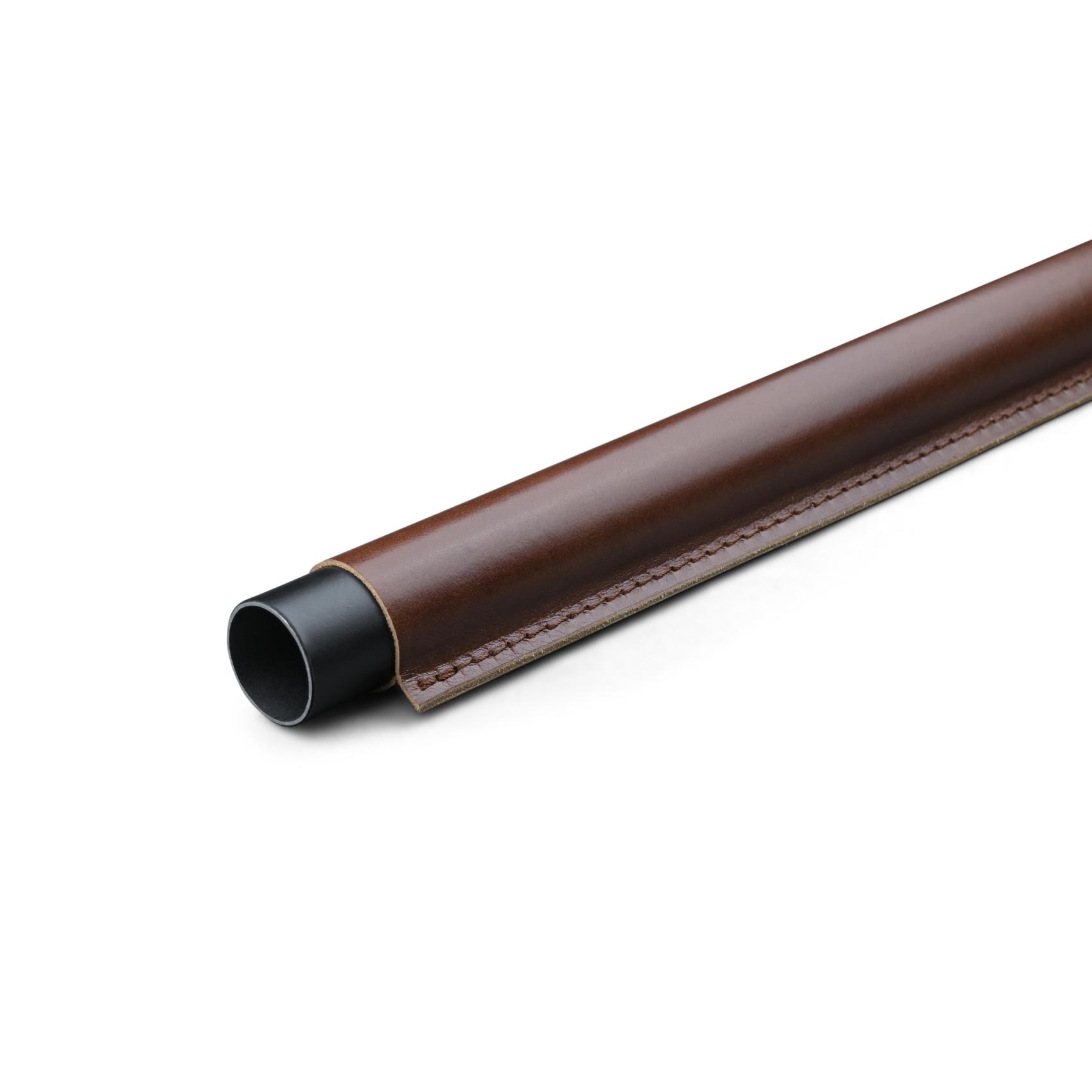 KLÄDSTÅNG 25/558 MM BRUNT LÄDER SÖM Brun, Bredd: 558 mm
